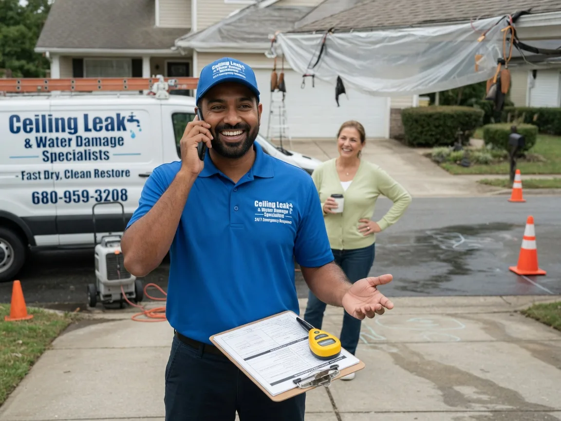 Ceiling Leak Cleanup Collegedale, TN FAQs