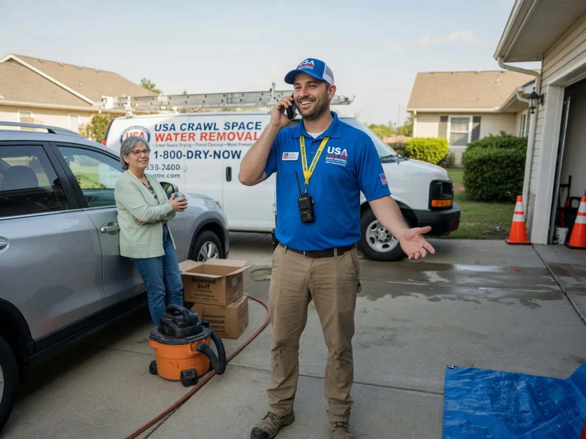 Crawl Space Water Removal Collegedale, TN FAQs